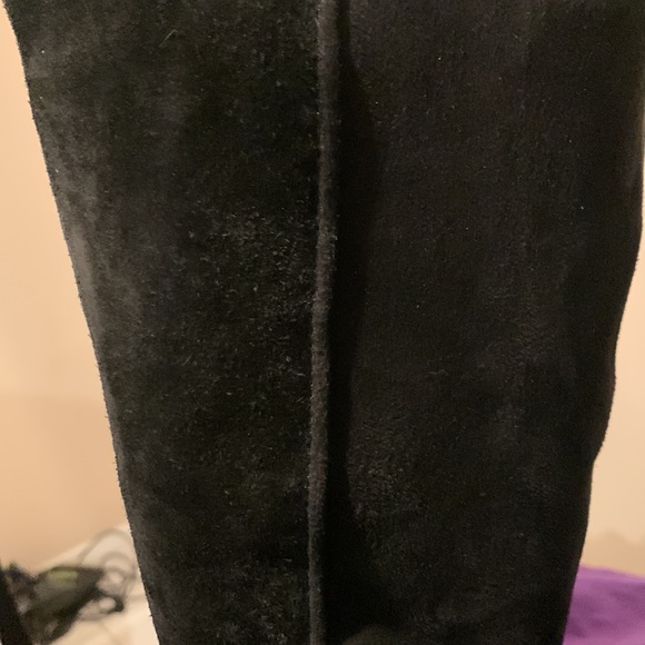 Wishbone tall suede, leather winter boots, size 6 - Picture 14 of 16